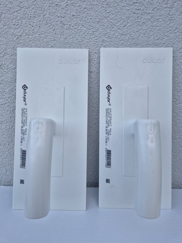 White plastic plastering - plastic,
