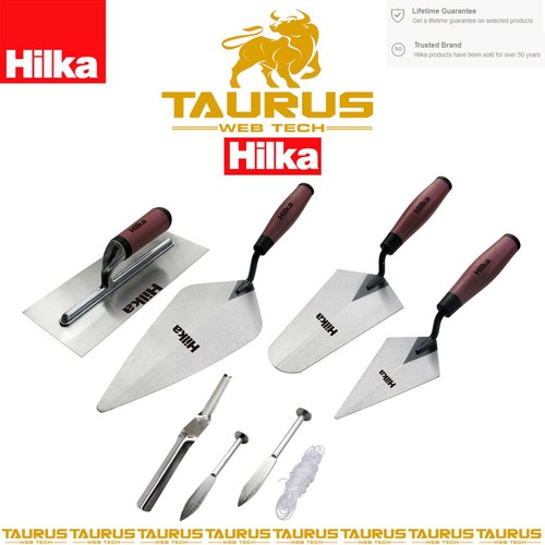 6pc hilka soft grip trowel - soft, set